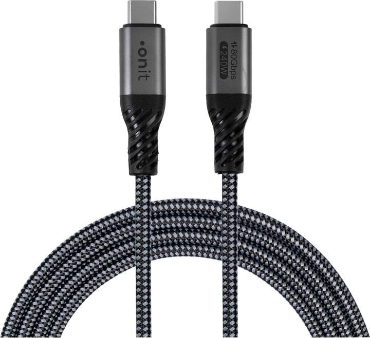 Image du produit Onit USB4-Kabel v2.0 Premium USB C - USB C (0.50 m, USB 4.0, 240 W)