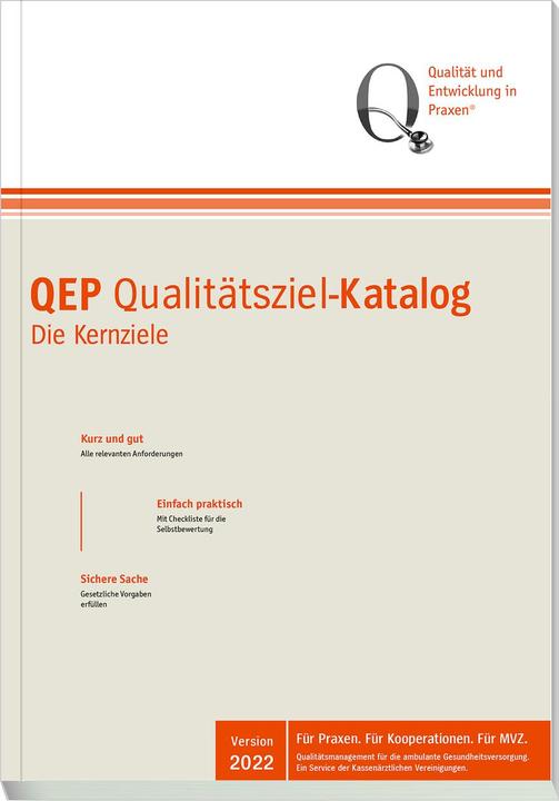 Immagine prodotto QEP® Qualitätsziel-Katalog (Tedesco, Associazione Nazionale dei Medici di Assicurazione Sanitaria, 2022)