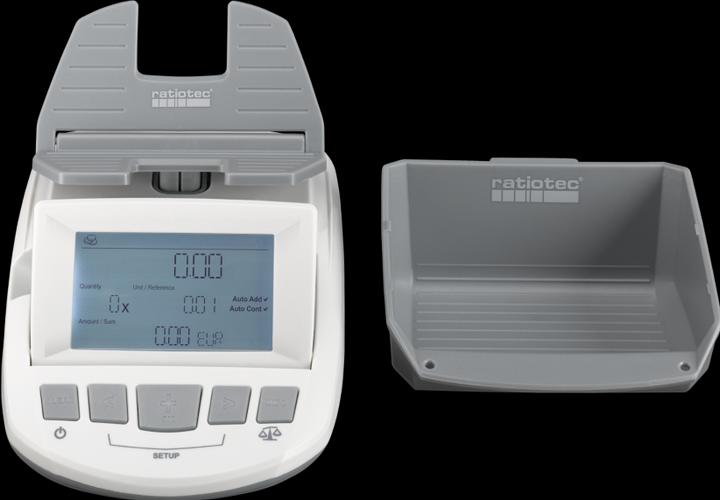 Produktbild ratiotec Geldwaage RS 1000 (Made in Germany) (Geldscheinzähler)