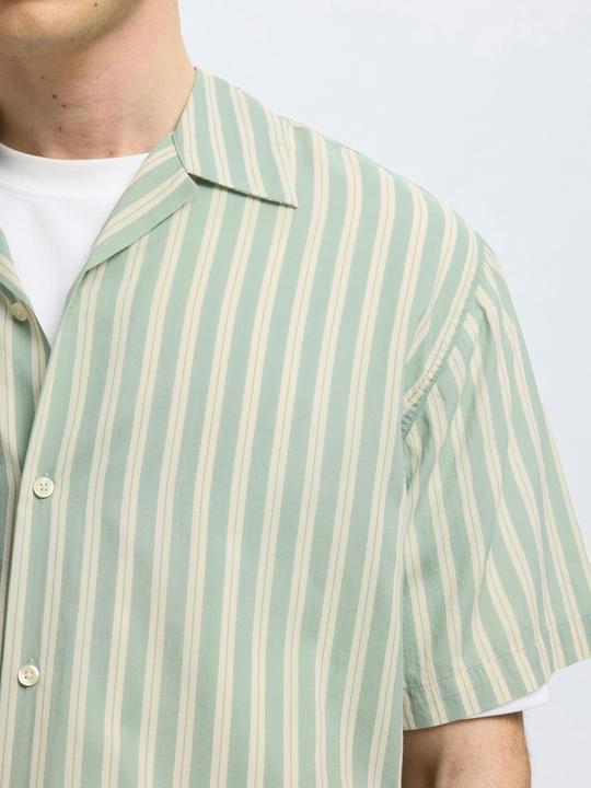 Produktbild Selected Homme Print Kurzarmhemd (L)