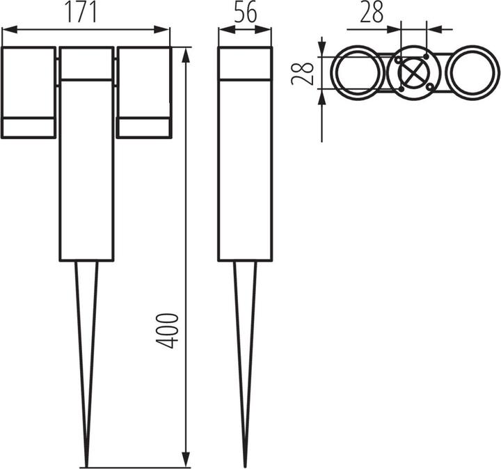 Produktbild Kanlux Usti (GU10, IP54)