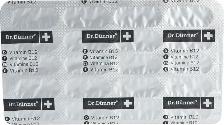 Produktbild Dr. Dünner Vitamin B12 (40 Stück, Kapseln, 35 g)