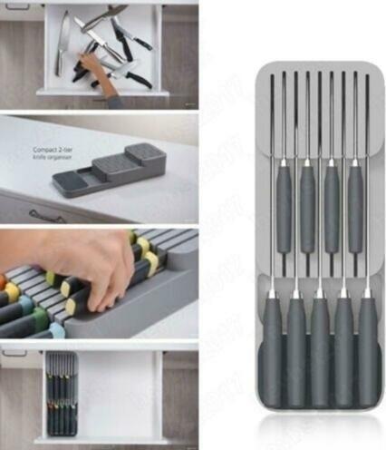 Produktbild Hermex Messerkasten Besteckhalter Besteckfach für Schublade