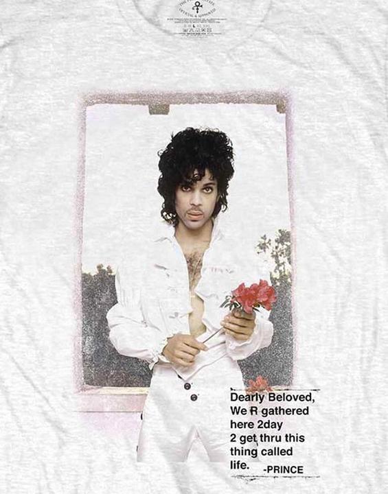 Actual product image Prince Unisex Adult Beautiful Photograph Cotton T-Shirt (S)