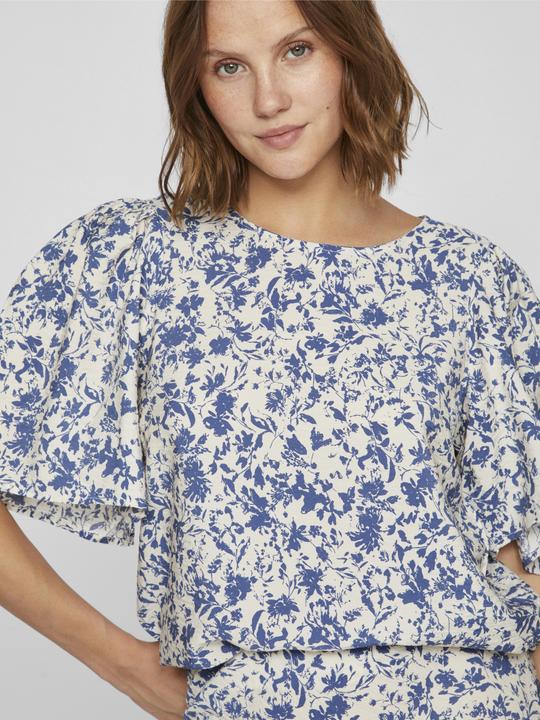 Actual product image Vila Patterned top with short sleeves (38)
