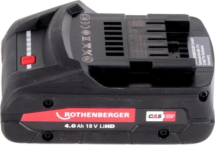 Actual product image Rothenberger RO BP18/4 Li-HD Battery - 18V / 4.0 Ah - 2 Pcs. ( 1000002548 ) (18 V)