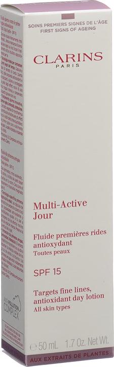 Produktbild Clarins Multi Active (50 ml, Gesichtsfluid, SPF 15)