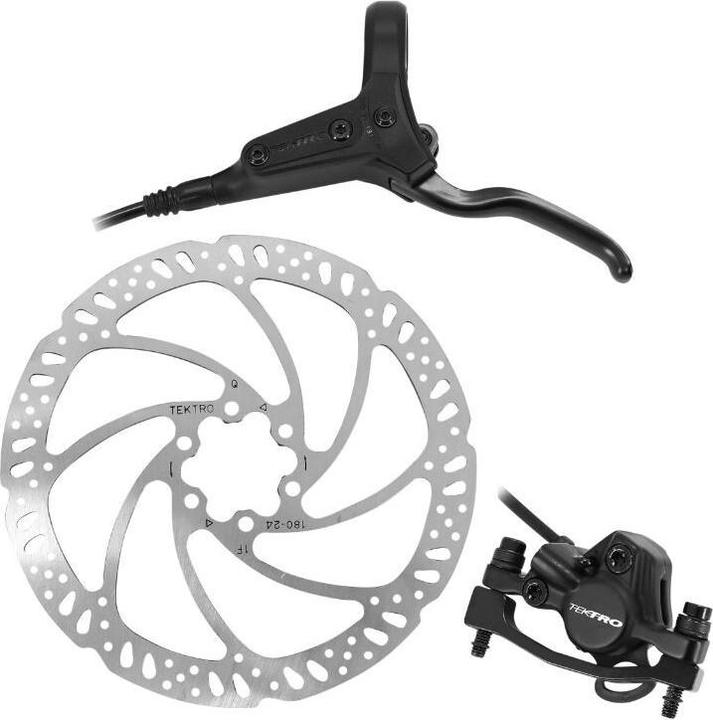 Image du produit Tektro freins à disque hydraulique avant m275 post mount (Frein avant, Étrier de frein)