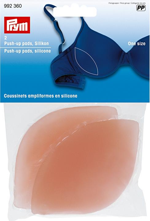 Image du produit Prym Push-up pads silicone, peau One size, carte 2 pcs.