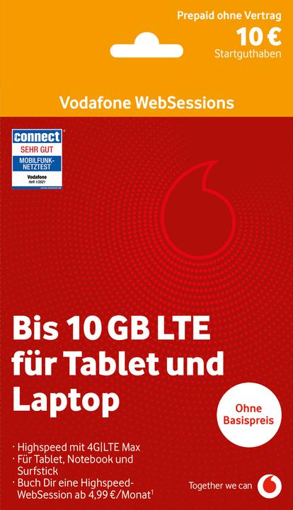 Produktbild Vodafone CallYa Websession