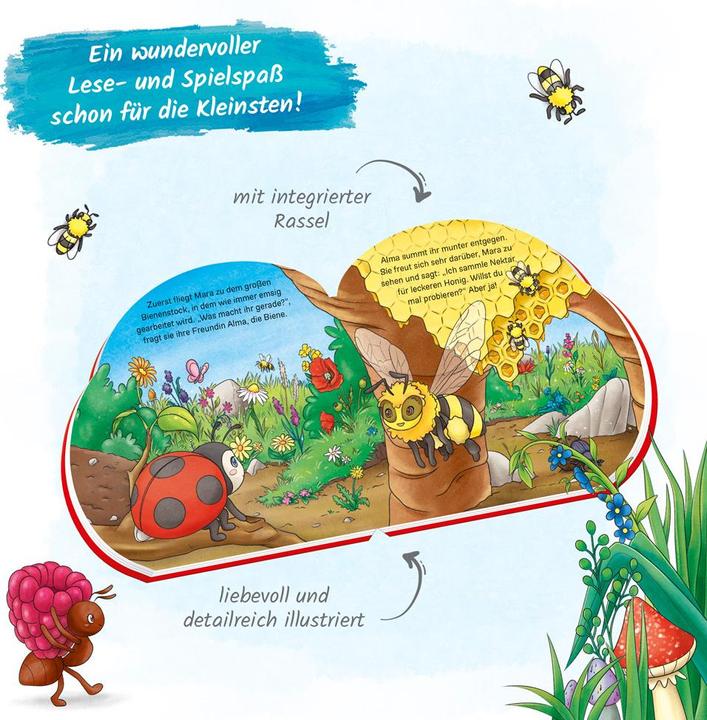 Produktbild Pappenbuch Rasselbuch Mein kleiner Marienkäfer (Deutsch)