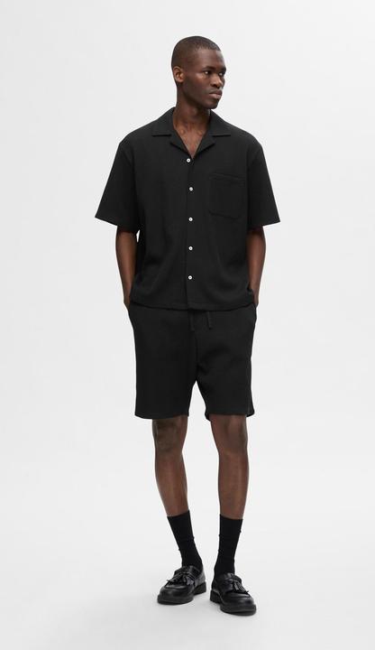 Actual product image Selected Homme Waffle structure shorts (L)