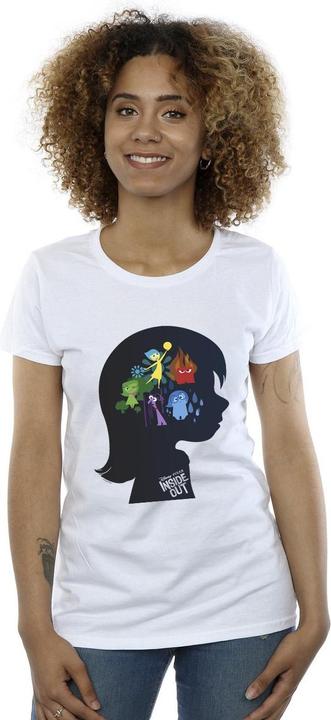 Immagine prodotto Disney Inside Out Head Silhouette Maglietta Donna (S)