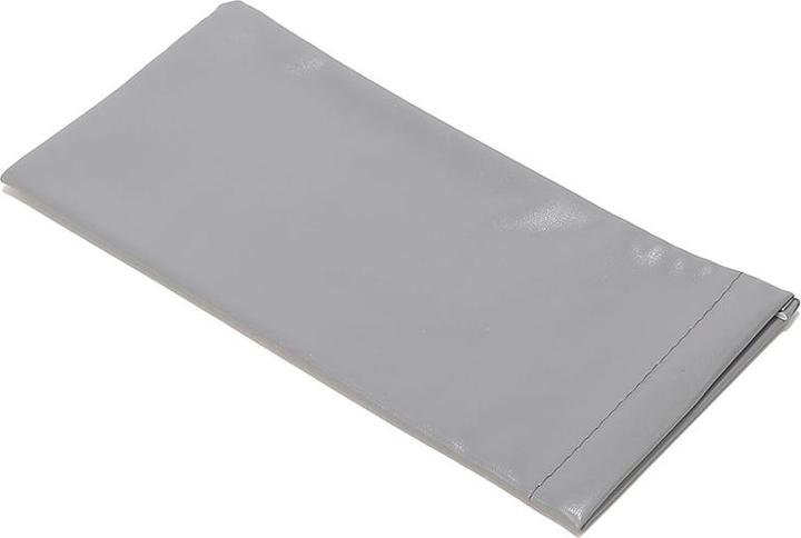 Actual product image Techsuit - Glasses Case (ETS1) - Slim Design, 180 x 90mm - Gray