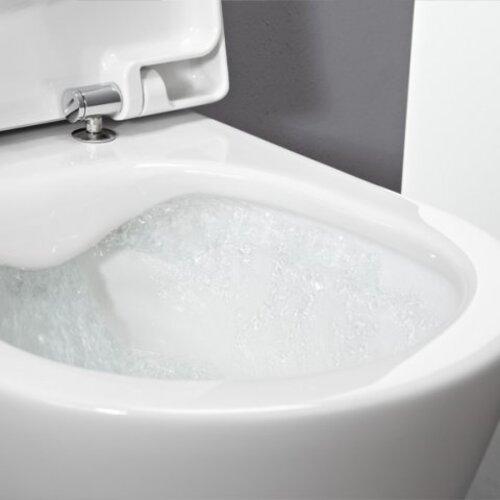 Produktbild Laufen PRO Wand-Tiefspül-WC, spülrandlos, 360x530mm, verdeckte Befestigung, H820966