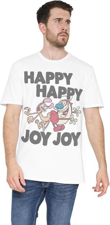 Image du produit Ren & Stimpy - T-shirt HAPPY HAPPY JOY JOY - Homme (5XL)