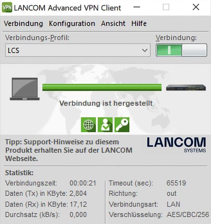Energy Label Lancom Systems Advanced VPN Client License (1 Devices)