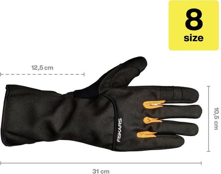 Produktbild Fiskars Strauchpflege Handschuhe Gr.8 (8)