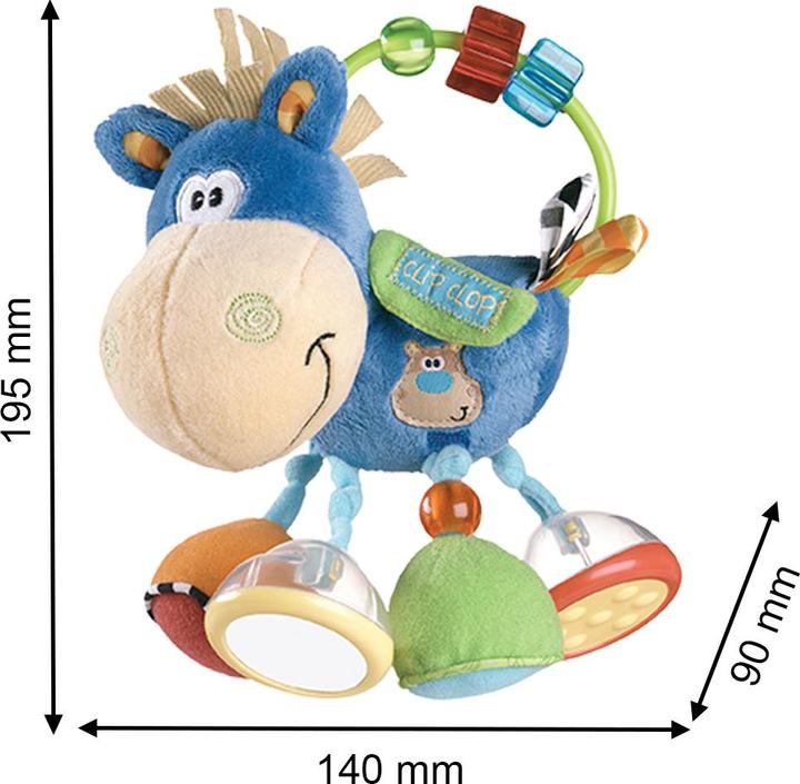 Actual product image Playgro clip-clop horse