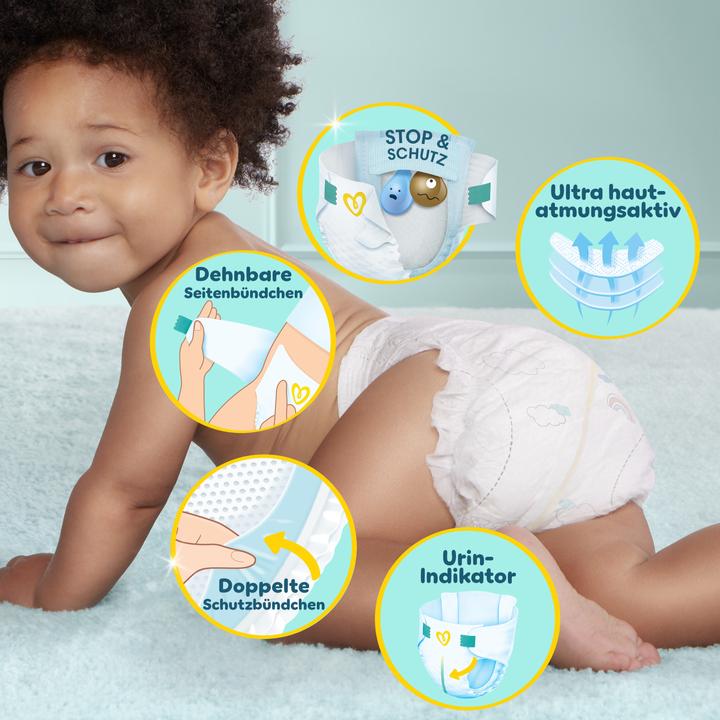 Immagine prodotto Pampers Premium Protection (Dimensione 3, Pacco mensile, 204 Pezzo/i)