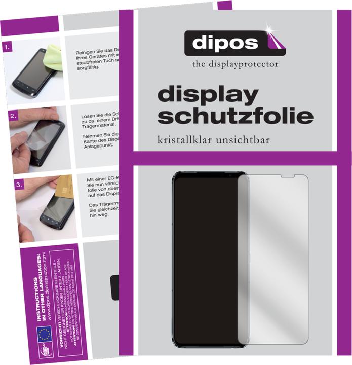 Actual product image Dipos Screen Protector Crystalclear (2 Piece, Asus ROG Phone 5 Ultimate)
