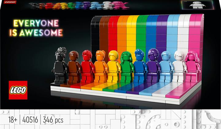 Produktbild LEGO Jeder ist besonders (40516, LEGO Architecture, LEGO Seltene Sets)