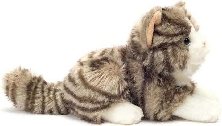 Actual product image Teddy Hermann Cat lying plush toy (20 cm)