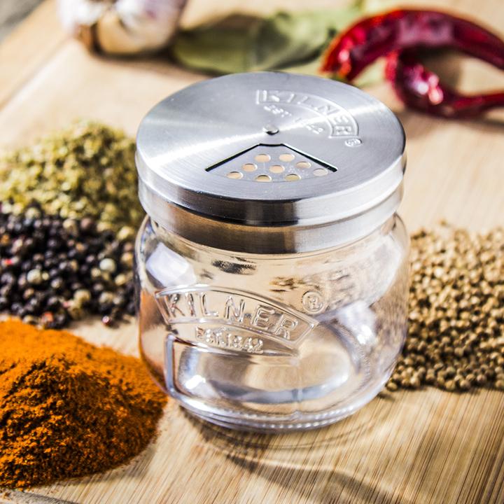 Image du produit Kilner Bocal de rangement avec saupoudreur (0.25 l)