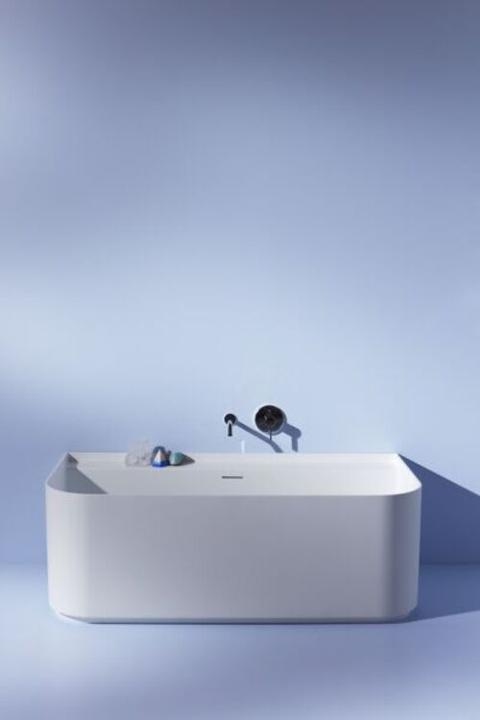Produktbild Laufen Sonar Badewanne, Vorwandversion, 1600x815x535mm, 2 Rückenschrägen, weiss (160 cm, 81.50 cm)
