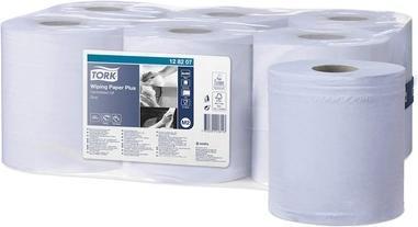 Produktbild Tork Wiping Paper Centre Roll Blue 6x157 (450 x)