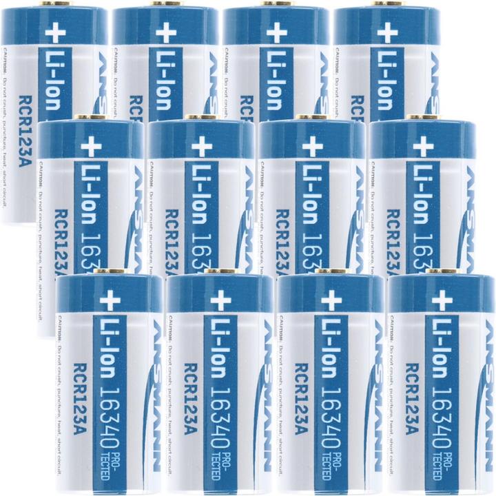 Actual product image Fenix CR123A battery