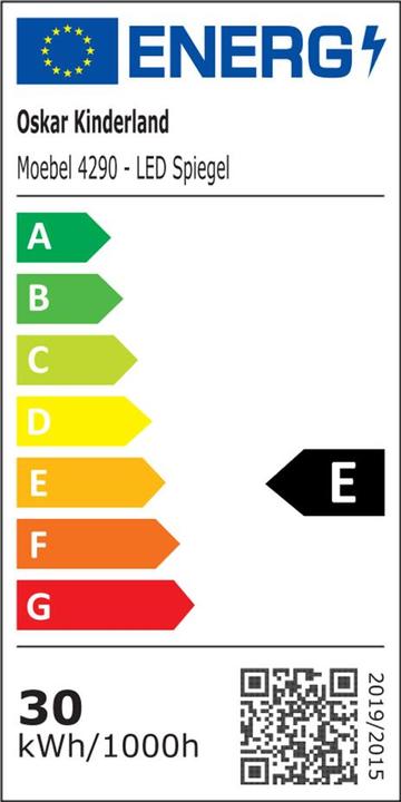 Actual product image Vicco Sherry with lighting (120 x 55 x 75 cm)