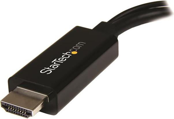 Produktbild StarTech HDMI TO DP 1.2 ADAPTER - 4K (HDMI, USB, 25.50 cm)