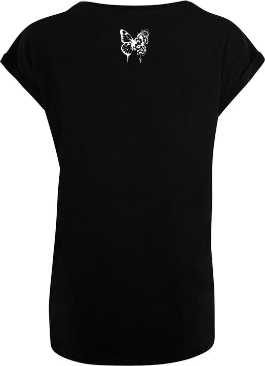 Produktbild Merchcode Ladies Flowers Bloom Extended Shoulder Tee - 113661 (M)