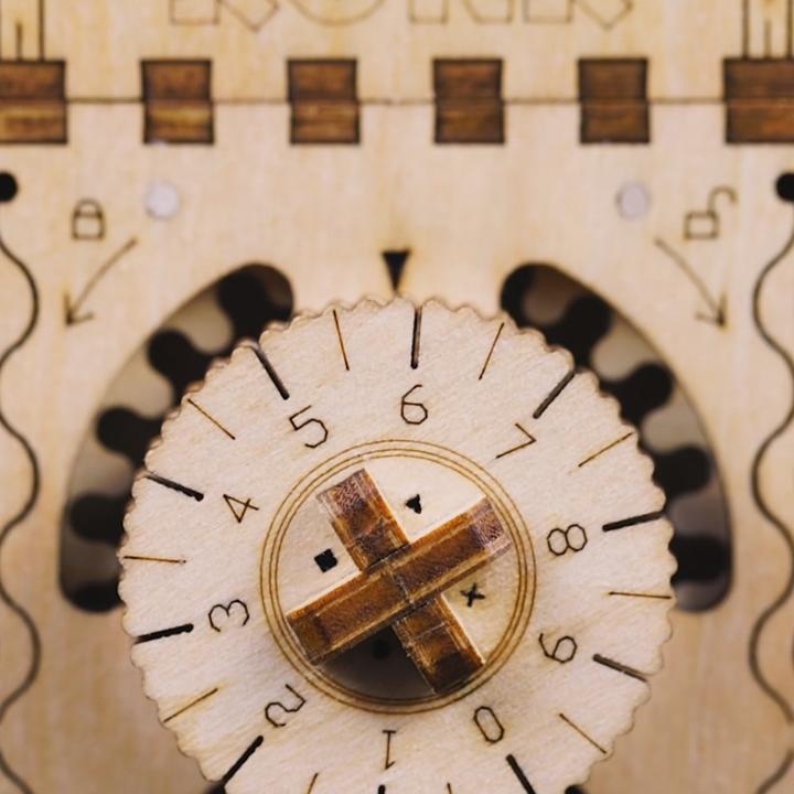 Actual product image Robotime Treasure Chest