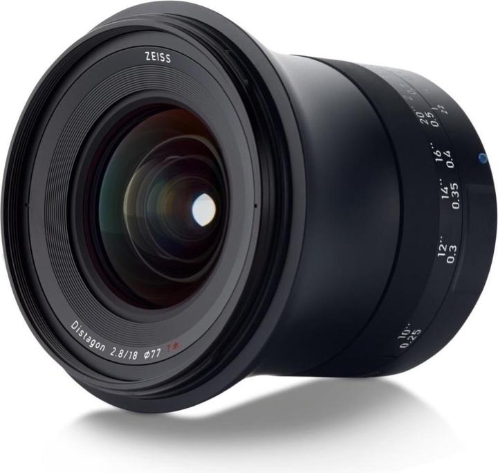 Actual product image Zeiss Milvus 2.8 / 18mm ZF.2 Nikon F (Nikon F, full size)