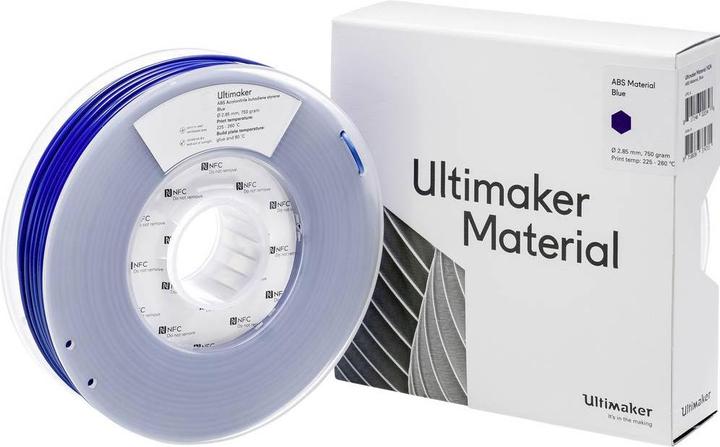 Produktbild Ultimaker Abs (ABS, 2.85 mm, 750 g, Blau)
