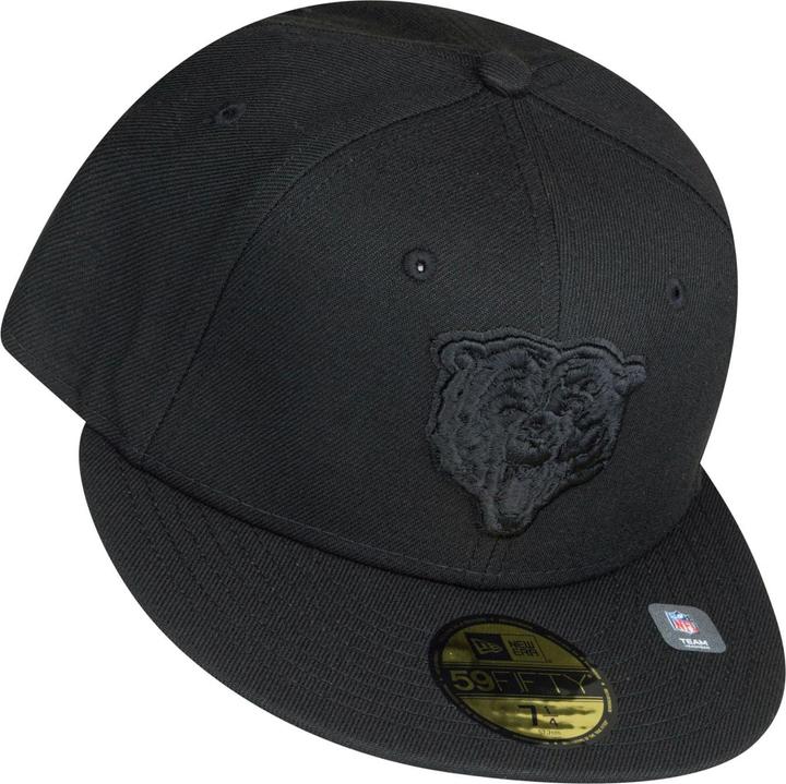 Produktbild New Era 59Fifty Fitted Cap - HEAD Chicago Bears blk - 6 7/8 (6 7/8)