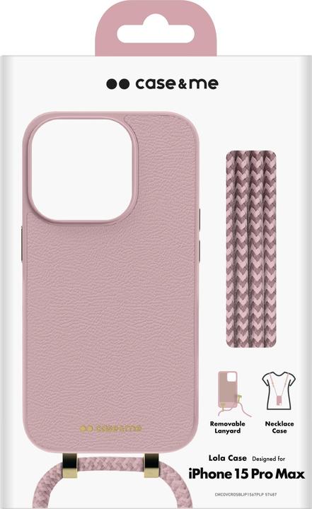 Actual product image Caseme Lola Case - iPhone 15 Pro Max case with detachable lanyard (Apple iPhone 15 Pro Max)