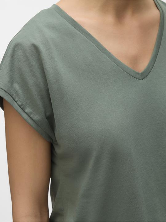 Image du produit Vero Moda Vmluna Ss V-Neck Tee Jrs Noos (S)