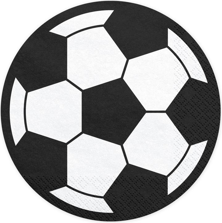 Produktbild Partydeco Fussball (20 x, 13.5 x 17 cm)