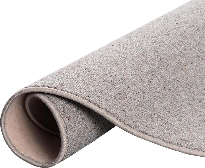 Produktbild Berber Natur Teppich Wolle Rund (100 x 100 cm)