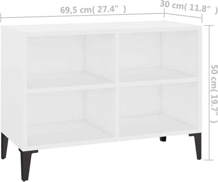 Actual product image VidaXL Ares (69.5 x 30 x 50 cm)