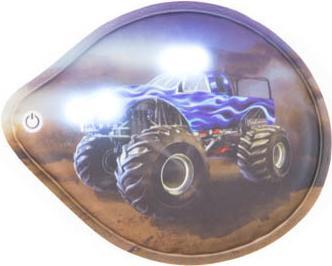 Ergobag LED-Klettie Monstertruck