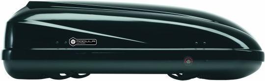 Actual product image Modula Roof box Beluga 460 litre black glossy (460 l)