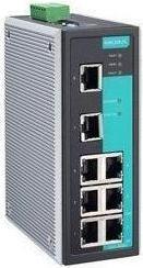 Produktbild Moxa EDS-408A-PN-T - Verwalteter Ethernet-Switch der Einstiegsklasse mit 8 10100BaseT(X)-Ports, PROFINET- (8 Ports)