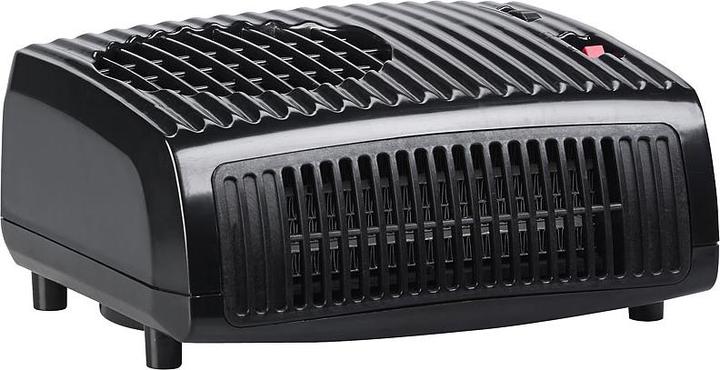 AGT Radiateur électrique d'appoint en céramique, 2 niveaux de chauffage, 1.850 watts, 230 V (1850 W)