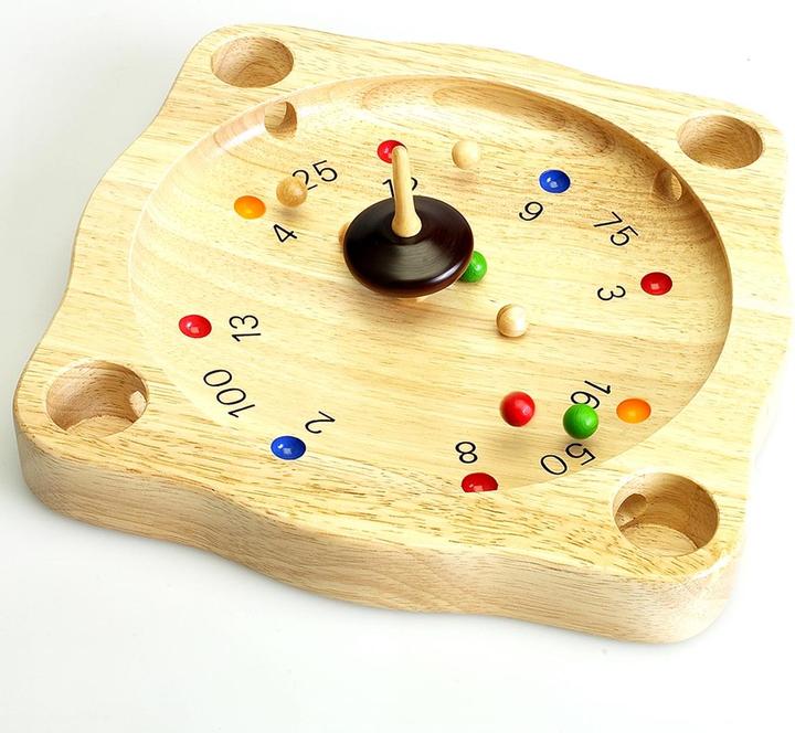 Weible Roulette-Spiel mit Kreisel (Deutsch)