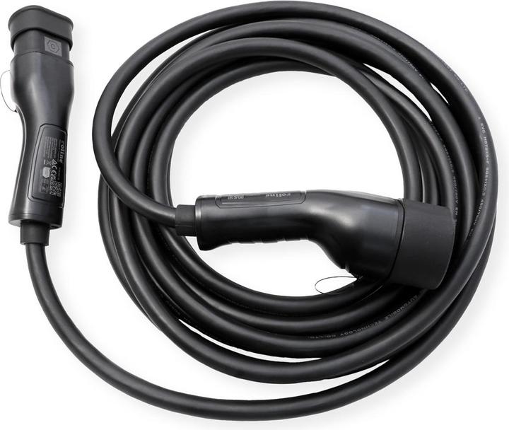 Produktbild Roline E-Auto Ladekabel Typ2 (Typ 2, 22 kW, 32 A, 7.50 m)