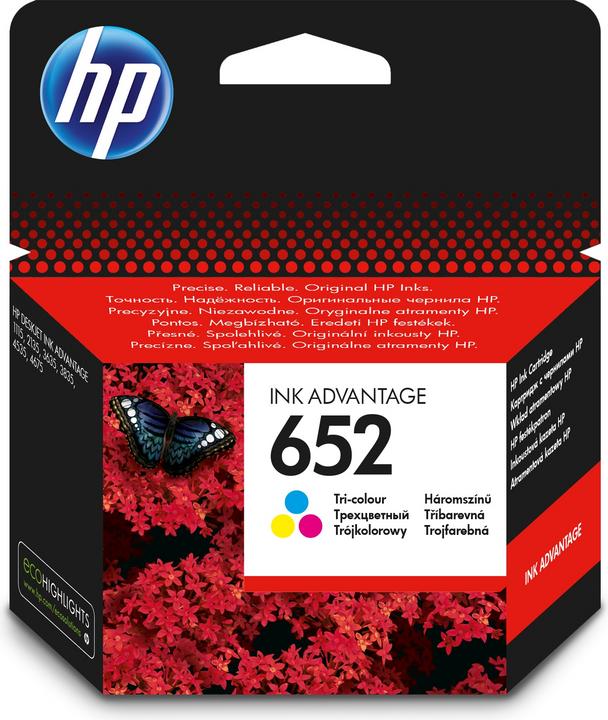 HP 652 (M, C, Y)
